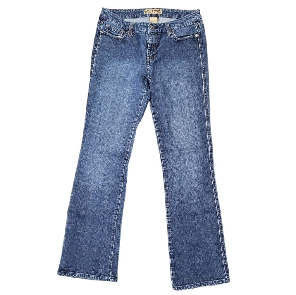 Vintage Liquid X Women's Jeans Size 9/10 Medium Wash Boot Cut